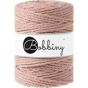 Bobbiny 3PLY Macrame Rope 5 mm 100 m Blush Špagát vyobraziť