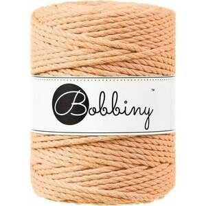 Bobbiny 3PLY Macrame Rope 5 mm 100 m Peach Fuzz Špagát vyobraziť