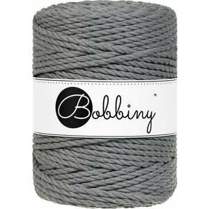 Bobbiny 3PLY Macrame Rope 5 mm 100 m Stone Grey Špagát vyobraziť