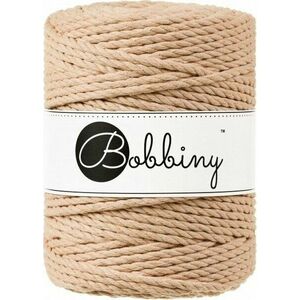 Bobbiny 3PLY Macrame Rope 5 mm 100 m Biscuit Špagát vyobraziť