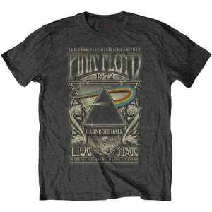 Pink Floyd Tričko Carnegie Hall Poster Unisex Charcoal Grey XL vyobraziť