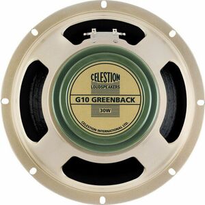 Celestion G10 Greenback Gitarový / Basgitarový reproduktor vyobraziť