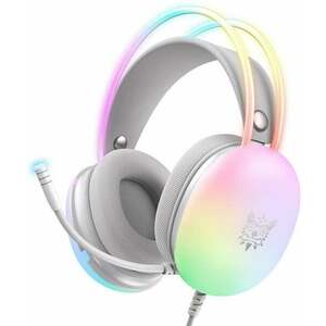 Onikuma X25 Full Illuminated RGB Wired Gaming Headset Multi-Šedá PC slúchadlá vyobraziť