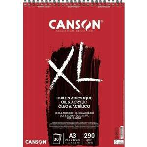 Canson Sp XL Huile Et Acrylique A3 290 g Skicár vyobraziť