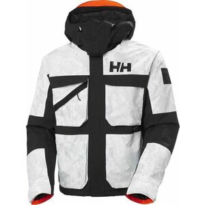 Helly Hansen ULLR D Heritage Shorts Grey Fog Snow Camo L Lyžiarska bunda vyobraziť