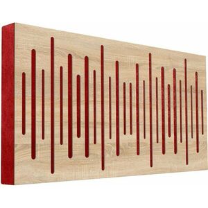 Mega Acoustic FiberPRO120 Spectrum Sonoma Oak/Red Absorpčný drevený panel vyobraziť