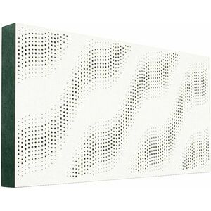 Mega Acoustic FiberPRO120 SineWave White/Green Absorpčný drevený panel vyobraziť