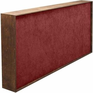 Mega Acoustic FiberExcellent120 Walnut/Dark Red Absorpčný drevený panel vyobraziť