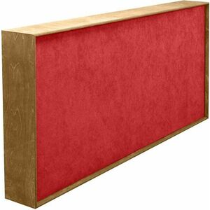 Mega Acoustic FiberExcellent120 Natural/Red Absorpčný drevený panel vyobraziť