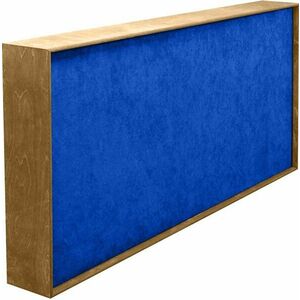 Mega Acoustic FiberExcellent120 Natural/Blue Absorpčný drevený panel vyobraziť