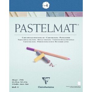 Clairefontaine Pastelmat Glued Pad N4 Skicár 24 x 30 cm 360 g vyobraziť