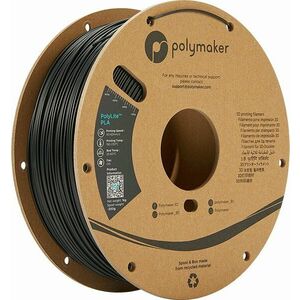 Polymaker PolyLite PLA Filament 1, 75 mm 1 kg Black vyobraziť