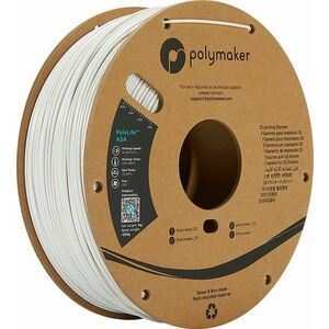 Polymaker PolyLite PLA ASA Filament 1, 75 mm 1 kg White vyobraziť