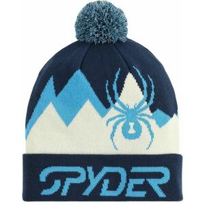 Spyder Mens Zone Pom True Navy UNI Lyžiarska čiapka vyobraziť