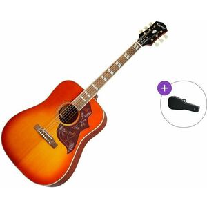 Epiphone Masterbilt Hummingbird SET Aged Cherry Sunburst Elektroakustická gitara Dreadnought vyobraziť