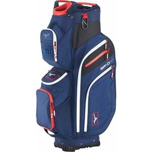 Mizuno BR-D4 25 Navy/Red Cart Bag vyobraziť