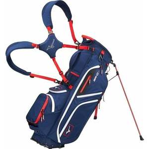 Mizuno BR-DX 25 Stand Bag Navy/Red vyobraziť