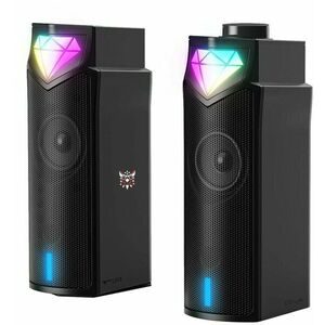 Onikuma L1 RGB 2-in-1 Bluetooth Gaming Computer Speaker Soundbar Black 2 ks vyobraziť