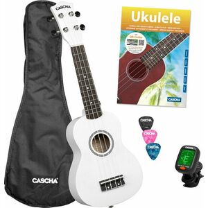 Cascha HH 3975 White Sopránové ukulele vyobraziť