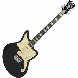 D'Angelico Premier Bedford Black Flake Elektrická gitara vyobraziť