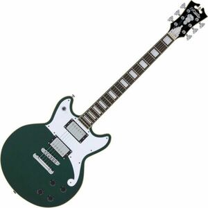 D'Angelico Premier Brighton Satin Sherwood Green Elektrická gitara vyobraziť