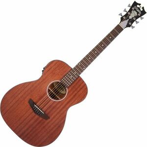 D'Angelico Premier Tammany LS Natural Mahogany Satin Elektroakustická gitara vyobraziť