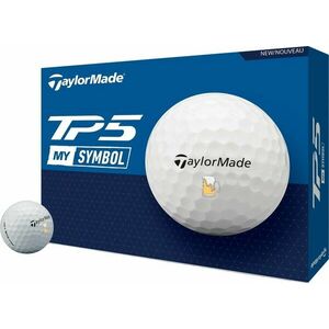 TaylorMade TP5 White Golfové lopty vyobraziť