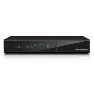 AB-COM CryptoBox 750HD (sat.prijímač, 1xčítačka, 1xCI slot, VFD displej, HDMI, SCART, USB, LAN, H.265) vyobraziť