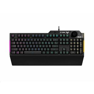 ASUS klávesnica TUF GAMING K1 (RA04), membránová, US, čierna vyobraziť