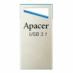 Apacer USB flash disk, USB 3.0, 128GB, AH155, strieborný, AP128GAH155U-1, USB A, s poutkom vyobraziť