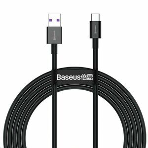 Baseus Superior Series rýchlonabíjací kábel USB/Type-C 66W 2m čierna vyobraziť