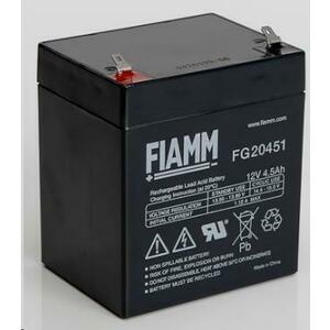 Batéria - Fiamm FG20451 (12V/4, 5Ah - Faston 187), životnosť 5 rokov vyobraziť