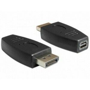 Delock adaptér Displayport samec > Displayport mini samica, čierna vyobraziť