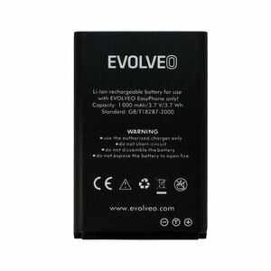 EVOLVEO originálna batéria 1000 mAh pre EasyPhone EP-500/EP-501 vyobraziť