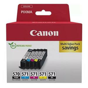 CANON PGI-570-XL - originálna cartridge, čierna + farebná vyobraziť