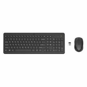 HP HP 330, Sada klávesnica s bezdrôtovou optickou myšou, AA, SK, ergonomická, bezdrôtový prijímač USB typ 2.4 [GHz], bezdrôtová, č. vyobraziť