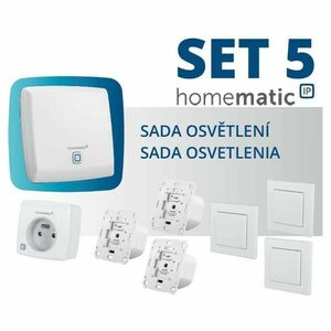 Homematic IP Rozšírená štartovacia sada - osvetlenie a stmievanie vyobraziť