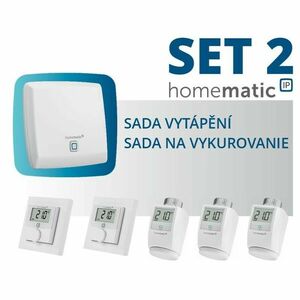 Homematic IP Rozšírená štartovacia sada - riadenie vykurovania vyobraziť