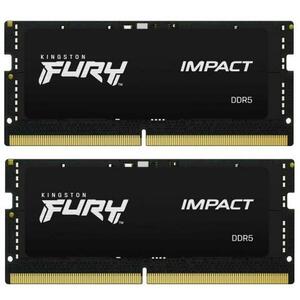 KINGSTON SODIMM DDR5 64GB (Kit of 2) 5600MT/s CL40 FURY Impact PnP vyobraziť