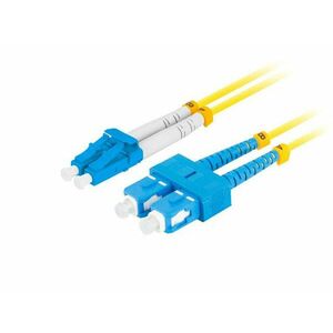 Lanberg optický patch cord SM SC/UPC-LC/UPC duplex 1m LSZH G657A1 priemer 3mm, farba žltá vyobraziť