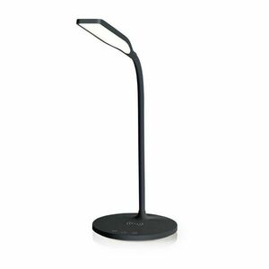 Nedis LTLGQ3M2BK - LED lampa s bezdrôtovou nabíjačkou, stmievač | LED / Qi | 10 W | 2700 - 6500 K vyobraziť