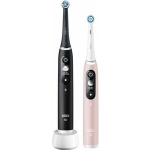 Oral-B iO Series 6 Duo Black & Pink Sand set elektrických zubných kefiek, 5 režimov, AI, časovač vyobraziť