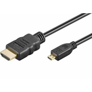 PremiumCord 4K kábel HDMI A - HDMI micro D, 2m vyobraziť