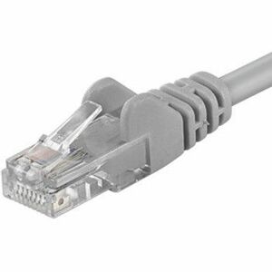 PremiumCord Patch kábel UTP RJ45-RJ45 level 5e 0.1m šedá vyobraziť