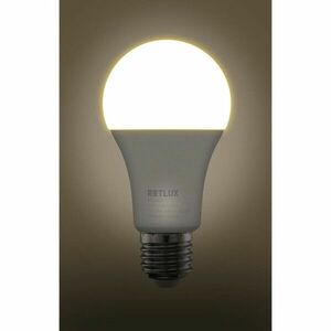 RLL 406 A60 E27 bulb 12W WW RETLUX vyobraziť