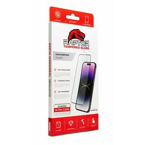 SWISSTEN RAPTOR DIAMOND ULTRA CLEAR 3D TEMPEROVANÉ SKLO APPLE IPHONE 13/13 PRE ČIERNE vyobraziť