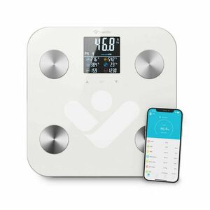 TrueLife FitScale W7 BT - Bioelektrická impedančná bluetooth váha - biela vyobraziť