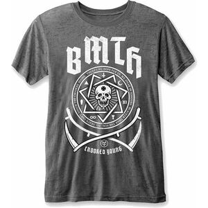 Bring Me The Horizon Tričko Crooked Young Unisex Charcoal Grey M vyobraziť