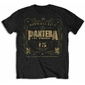 Pantera Tričko 101 Proof Unisex Black M vyobraziť