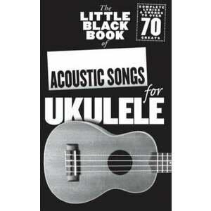 Music Sales The Little Black Songbook: Acoustic Songs For Ukulele Noty vyobraziť